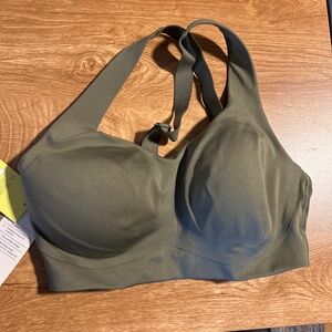 Sage green sports bra